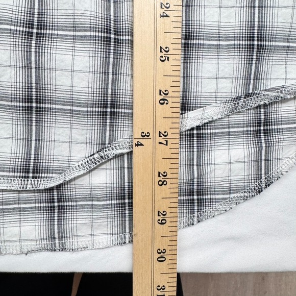 Wrangler Jack Daniels Shirt Mens M Gray Plaid Embroidered Bar Whiskey Pearl Snap - Picture 13 of 14